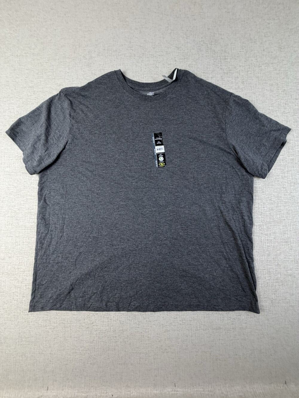 Athletic Works Men’s 3XL Charcoal Gray Driworks Moisture Wicking T-Shirt NWT